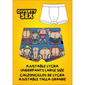 DIABLO PICANTE - PLUS SIZE BUTTOCK UNDERWEAR