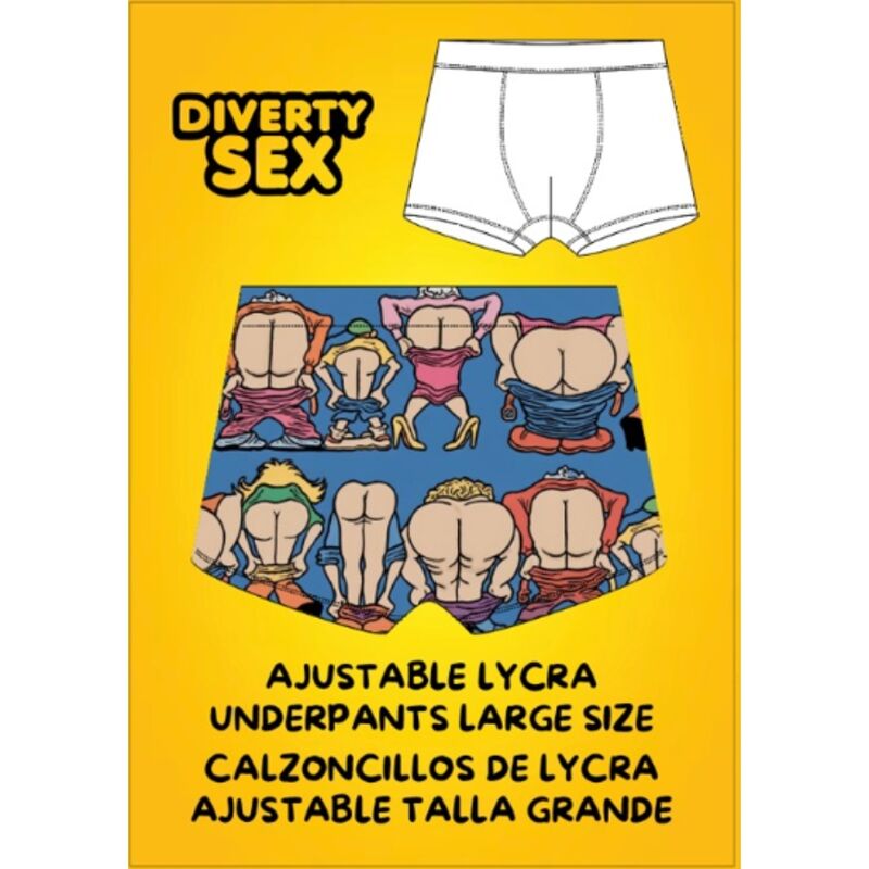DIABLO PICANTE - PLUS SIZE BUTTOCK UNDERWEAR