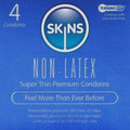 SKINS - LATEX-FREE CONDOMS - PACK OF 4