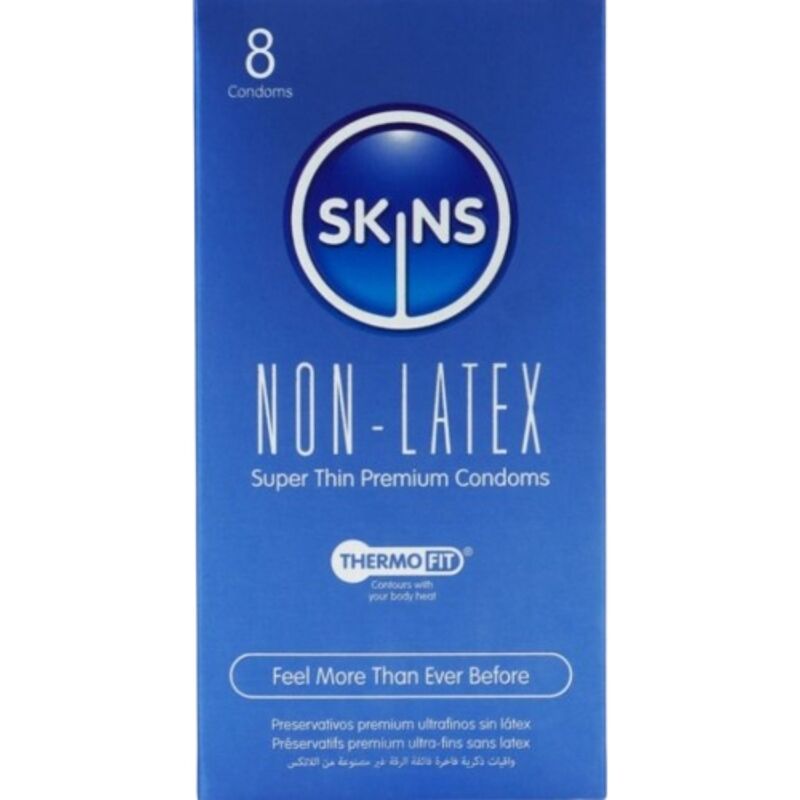 SKINS - LATEX-FREE CONDOMS, 8-PACK