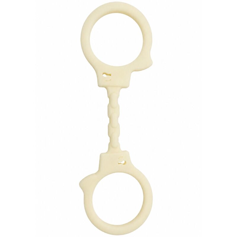 DIABLO PICANTE - GLOW-IN-THE-DARK SILICONE HANDCUFFS