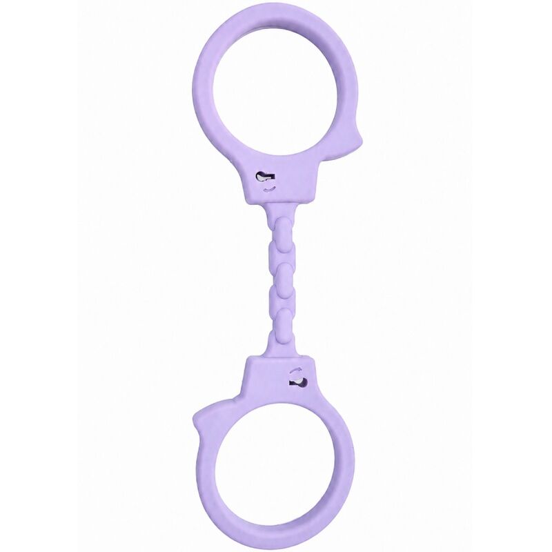 DIABLO PICANTE - PURPLE SILICONE HANDCUFFS