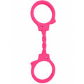 DIABLO PICANTE - PINK SILICONE HANDCUFFS