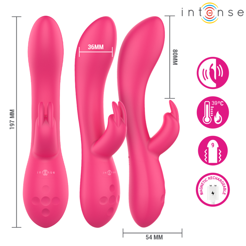 INTENSE - HEATED TAMMY RABBIT STIMULATOR