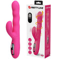 PRETTY LOVE - WINTERS MULTIFUNCTION RABBIT VIBRATOR WITH PINK LED DISPLAY