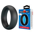 CRAZY BULL - ELIO BLACK SILICONE PENILE RING