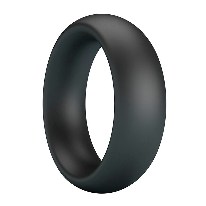 CRAZY BULL - ELIO BLACK SILICONE PENILE RING