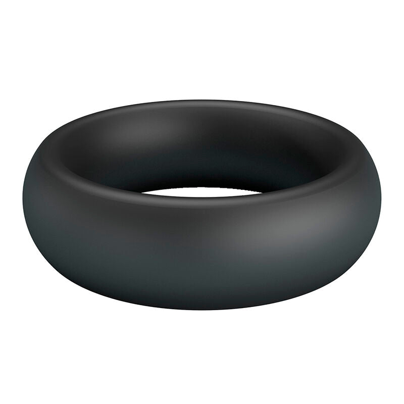 CRAZY BULL - ELIO BLACK SILICONE PENILE RING