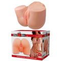 CRAZY BULL - JULIA XXL VIBRATING DOUBLE VAGINAL AND ANAL FLESH MASTURBATOR