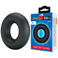 CRAZY BULL - ANNEAU PÉNAL URBAN EN SILICONE ULTRA DOUX NOIR