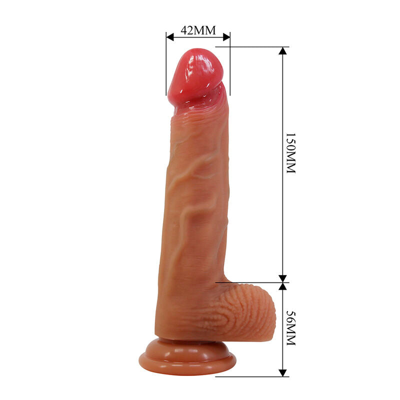 PRETTY LOVE - YETI STRAP-ON HARNESS WITH SUCTION CUP DILDO