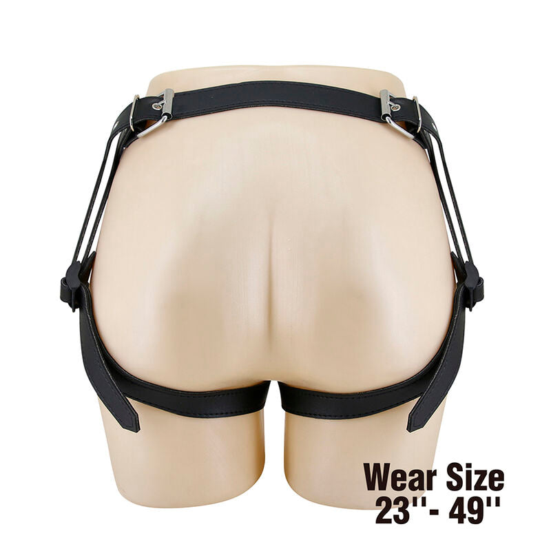 PRETTY LOVE - YETI STRAP-ON HARNESS WITH SUCTION CUP DILDO