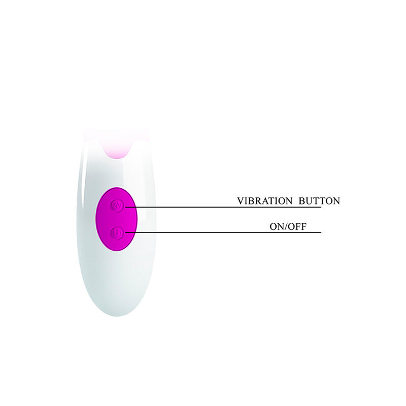 PRETTY LOVE - PURPLE RABBIT VIBRATOR 30 FUNCTIONS BUTTERFLY KISS