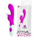 PRETTY LOVE - PURPLE RABBIT VIBRATOR 30 FUNCTIONS BUTTERFLY KISS