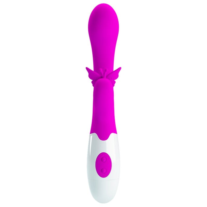 PRETTY LOVE - PURPLE RABBIT VIBRATOR 30 FUNCTIONS BUTTERFLY KISS