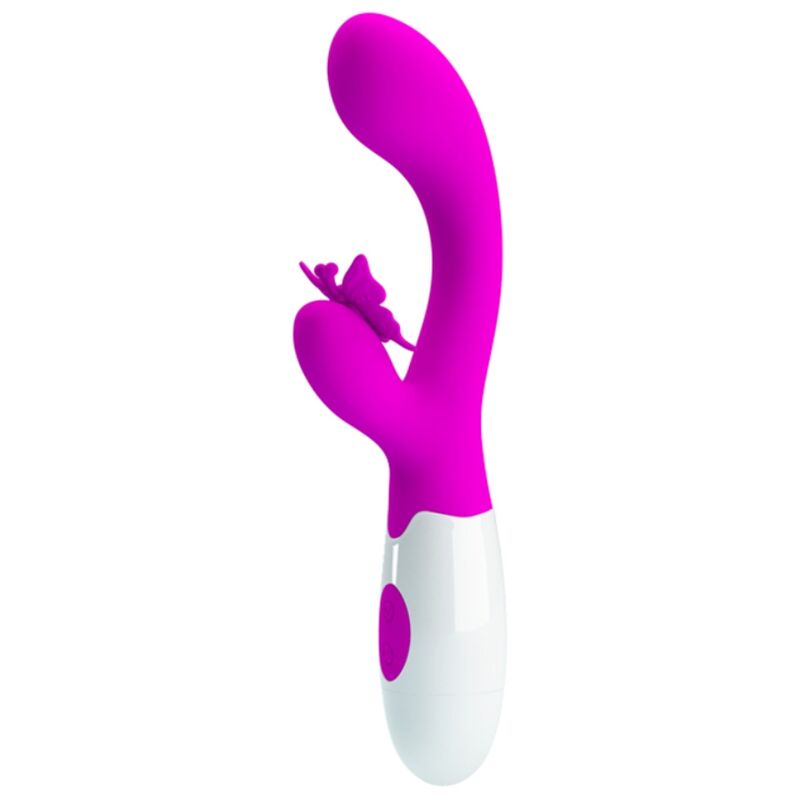PRETTY LOVE - PURPLE RABBIT VIBRATOR 30 FUNCTIONS BUTTERFLY KISS