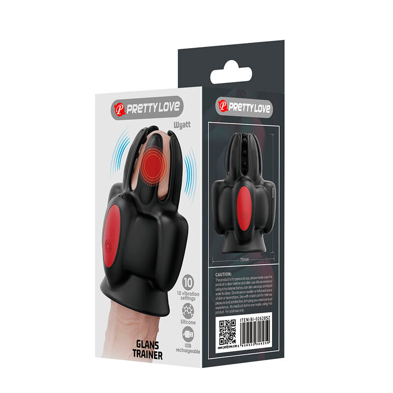 PRETTY LOVE - RECHARGEABLE AUTOMATIC MASTURBATOR WYATT - CLASS TRAINER