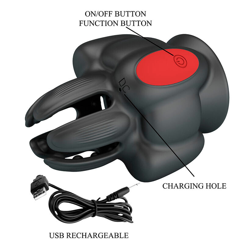 PRETTY LOVE - RECHARGEABLE AUTOMATIC MASTURBATOR WYATT - CLASS TRAINER