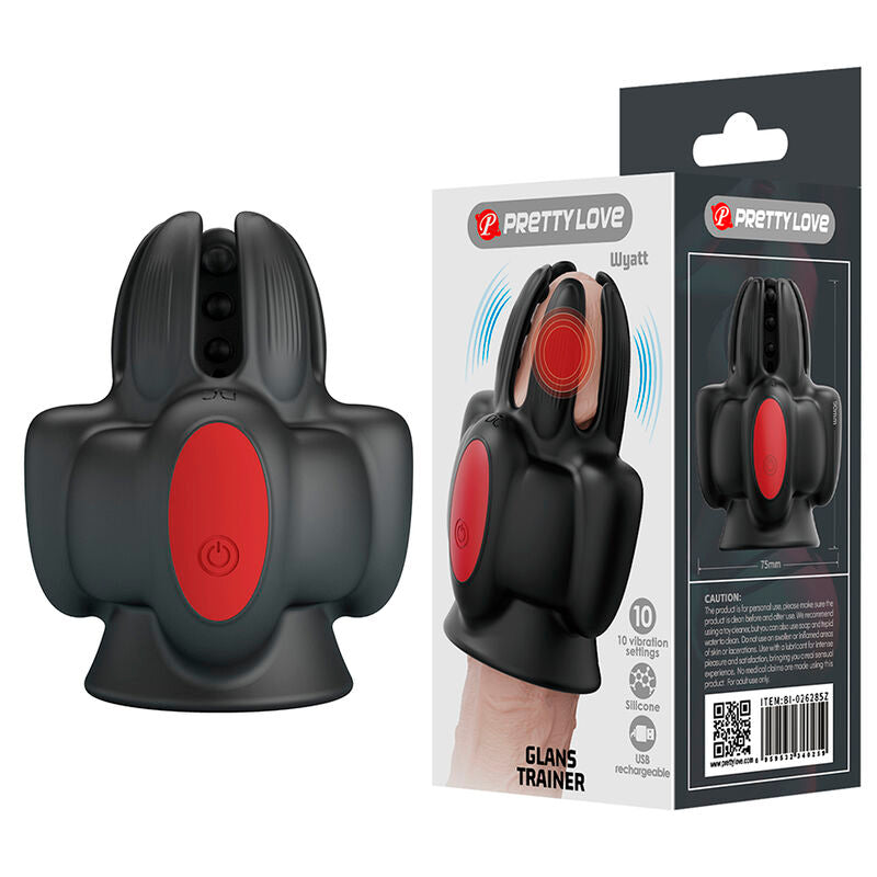 PRETTY LOVE - RECHARGEABLE AUTOMATIC MASTURBATOR WYATT - CLASS TRAINER