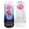 PRETTY LOVE - 360° TRANSPARENT TEXTURED MASTURBATOR