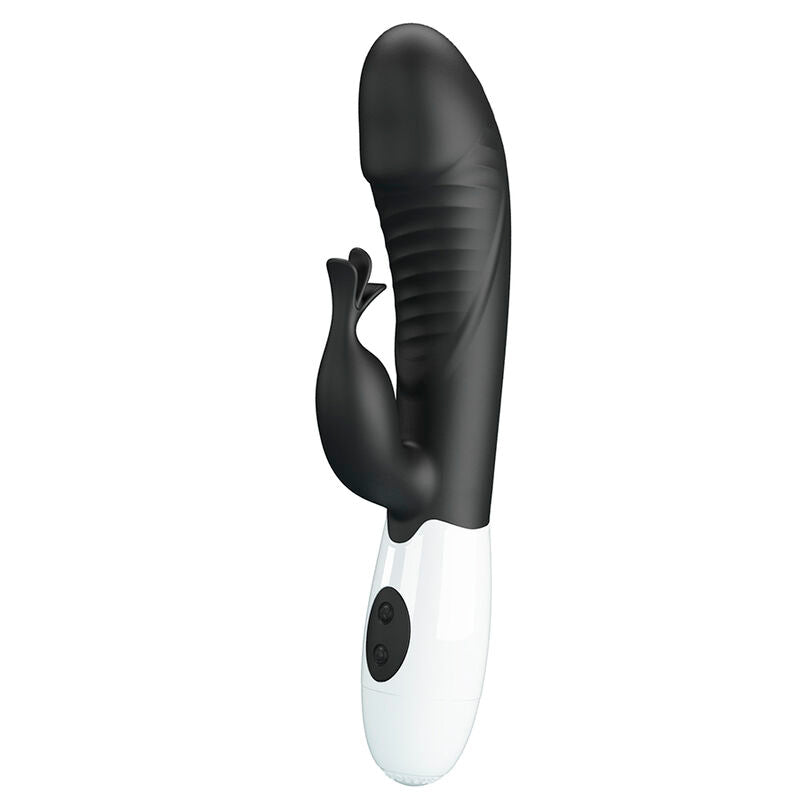 PRETTY LOVE - ROGUE MUSE 30-FUNCTION RABBIT VIBRATOR BLACK