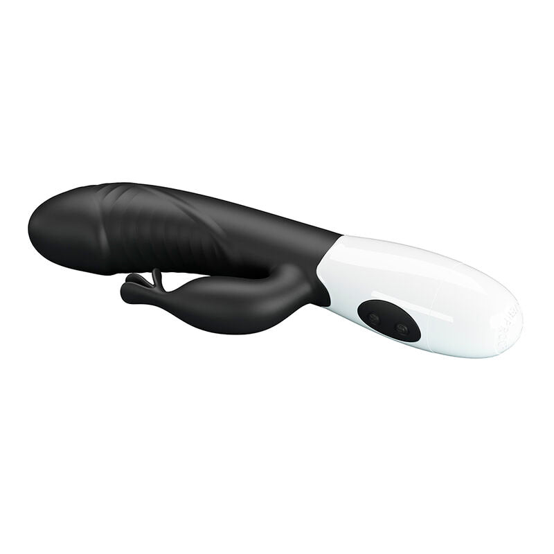 PRETTY LOVE - ROGUE MUSE 30-FUNCTION RABBIT VIBRATOR BLACK