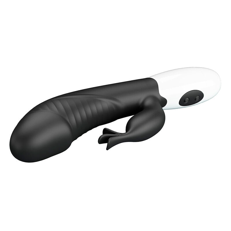 PRETTY LOVE - ROGUE MUSE 30-FUNCTION RABBIT VIBRATOR BLACK
