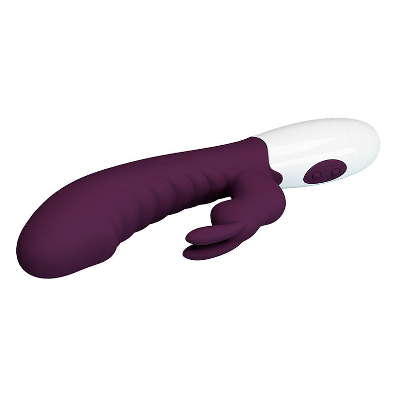 PRETTY LOVE - NAUGHTY BUNNY RABBIT VIBRATOR 30 FUNCTIONS PURPLE