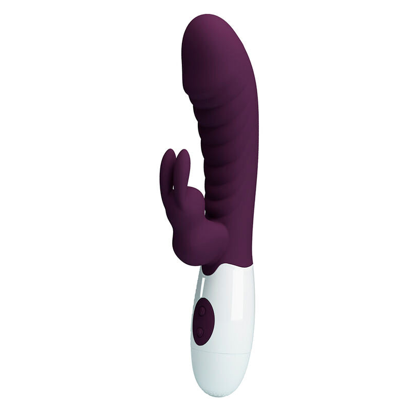 PRETTY LOVE - NAUGHTY BUNNY RABBIT VIBRATOR 30 FUNCTIONS PURPLE