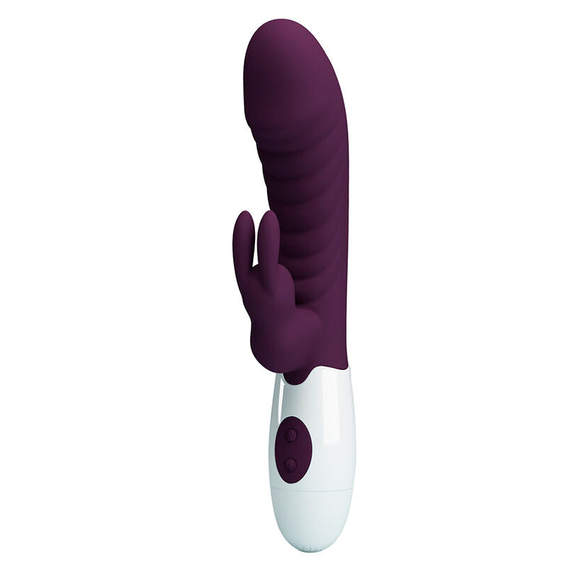 PRETTY LOVE - NAUGHTY BUNNY RABBIT VIBRATOR 30 FUNCTIONS PURPLE