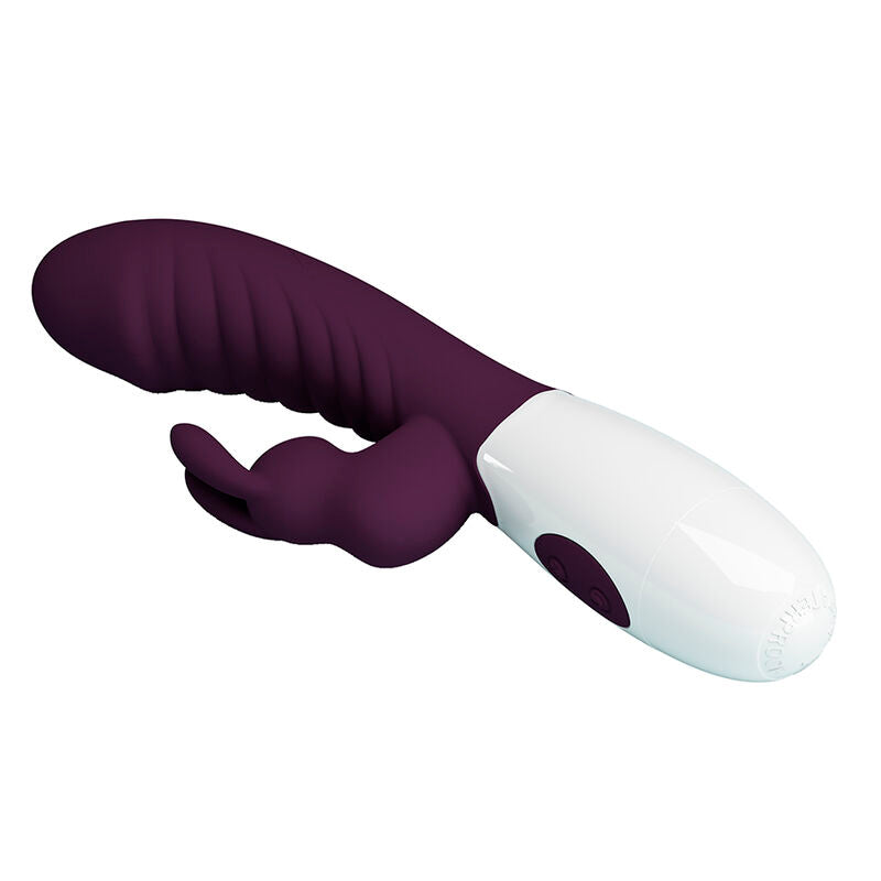 PRETTY LOVE - NAUGHTY BUNNY RABBIT VIBRATOR 30 FUNCTIONS PURPLE