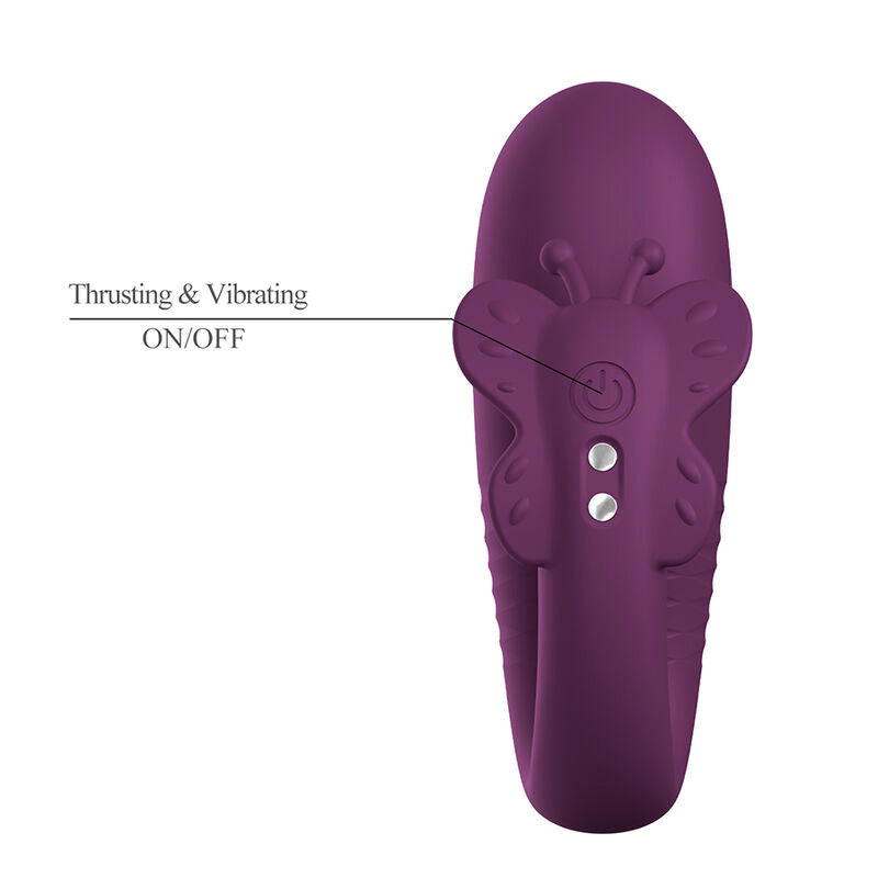 PRETTY LOVE - APP-CONTROLLED KLAY DEEP EGG VIBRATOR PURPLE