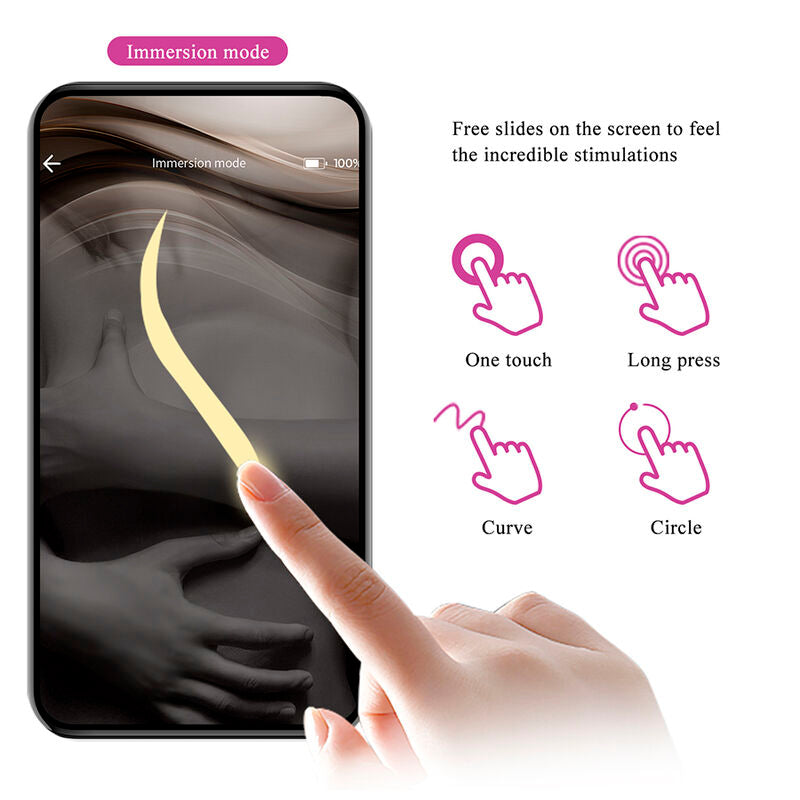 PRETTY LOVE - APP-CONTROLLED KLAY DEEP EGG VIBRATOR PURPLE