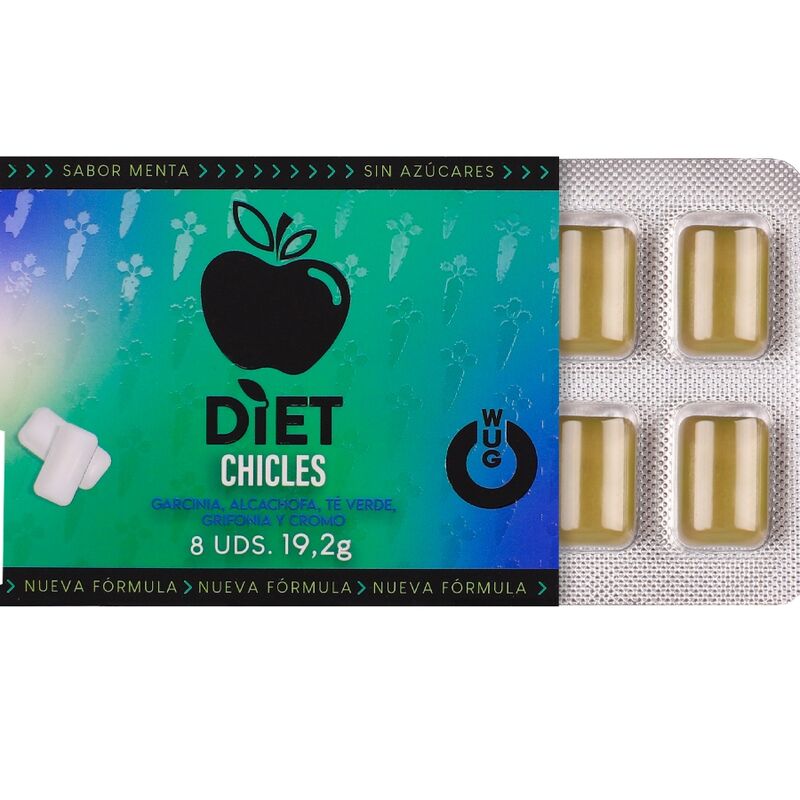 WUG Diet - Appetite control and snack reduction - Blister pack of 8 units