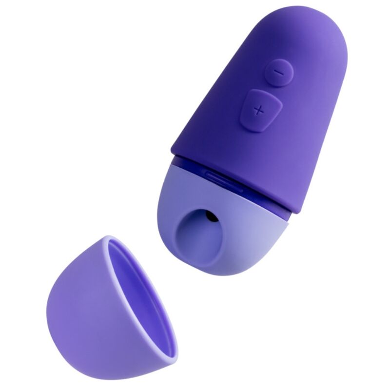 ROMP - CLITORAL STIMULATOR WITH CAP, 10 MODES, RECHARGEABLE, PURPLE