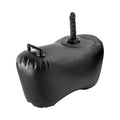 FETISH FANTASY SERIES - BODY DOCK INFLATABLE SEAT WITH 69.2 CM BLACK DILDO