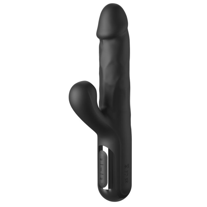 FETISH FANTASY SERIES - SONIX BLACK SILICONE RABBIT VIBRATOR