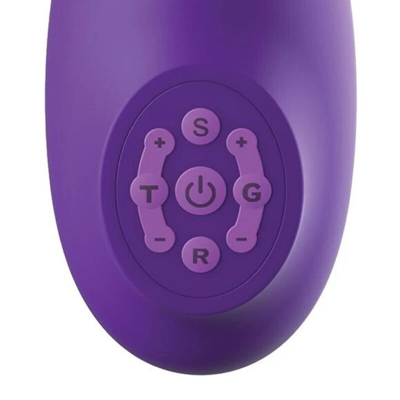 FANTASY FOR HER - RABBIT VIBRATOR PRO PLUS ULTIMATE PLEASURE PURPLE 8 INCHES