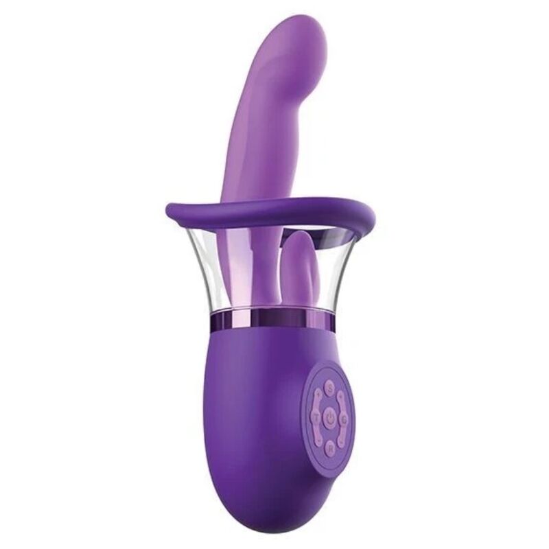 FANTASY FOR HER - RABBIT VIBRATOR PRO PLUS ULTIMATE PLEASURE PURPLE 8 INCHES