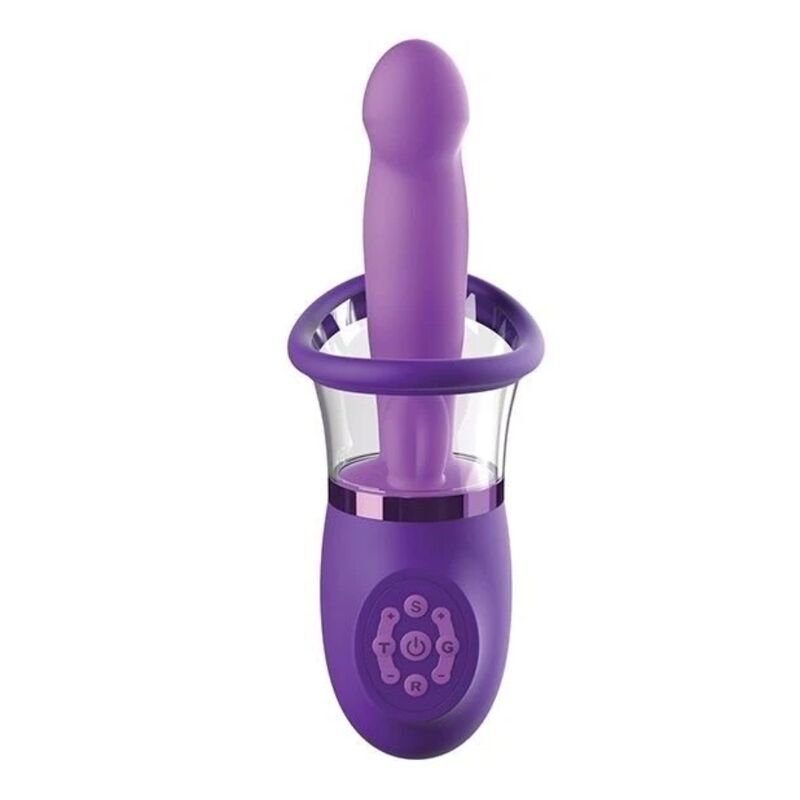 FANTASY FOR HER - RABBIT VIBRATOR PRO PLUS ULTIMATE PLEASURE PURPLE 8 INCHES
