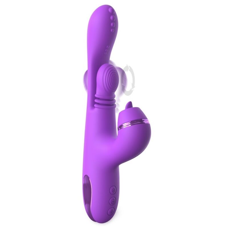 FANTASY FOR HER - INTIMOTION PULSE PRO RABBIT VIBRATOR VIOLET