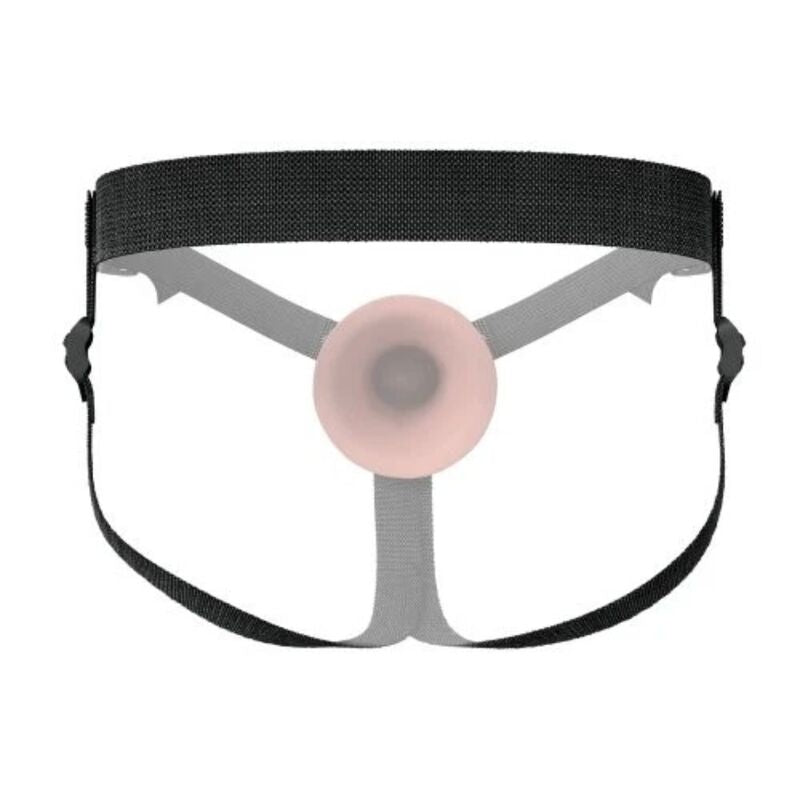 FANTASY X-TENSIONS - ELITE REALISTIC HOLLOW STRAP-ON 9.5 IN.