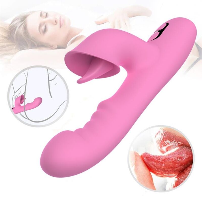 NALONE - T-MAY MAGIC WAND RABBIT VIBRATOR PINK