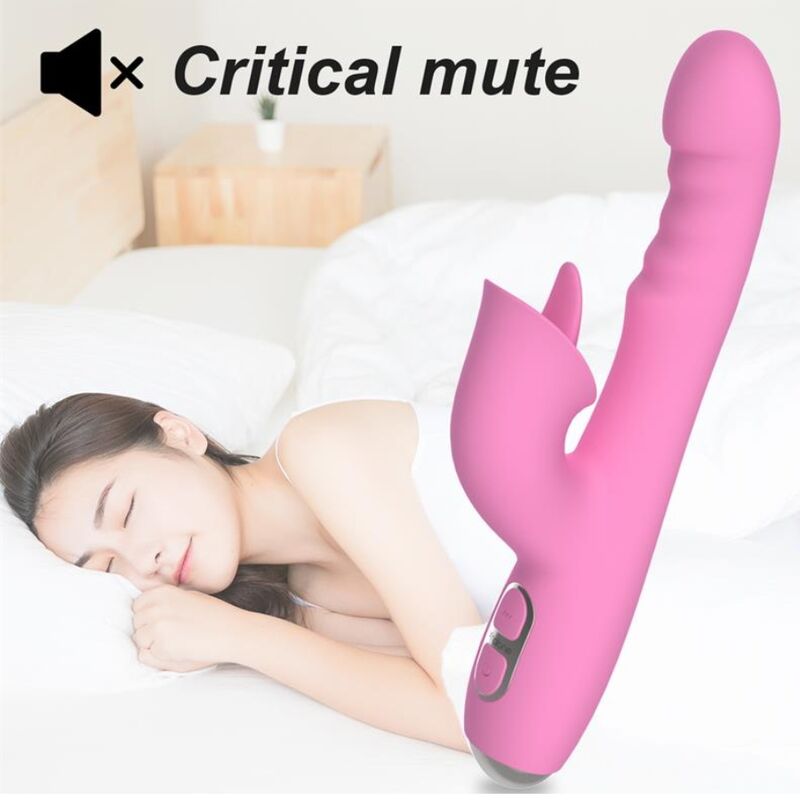 NALONE - T-MAY MAGIC WAND RABBIT VIBRATOR PINK