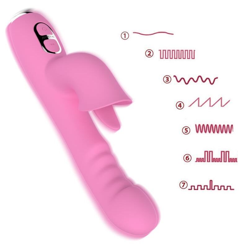 NALONE - T-MAY MAGIC WAND RABBIT VIBRATOR PINK