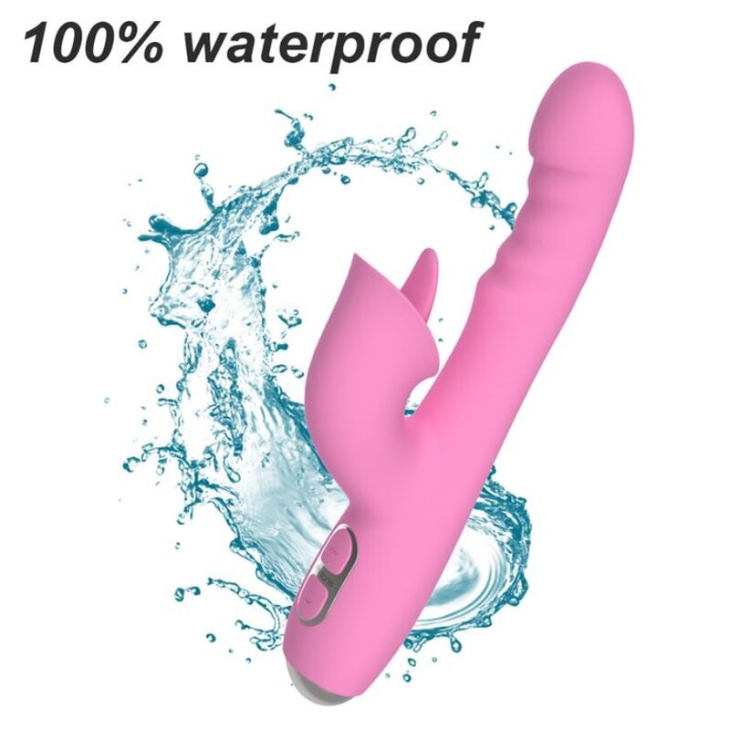 NALONE - T-MAY MAGIC WAND RABBIT VIBRATOR PINK