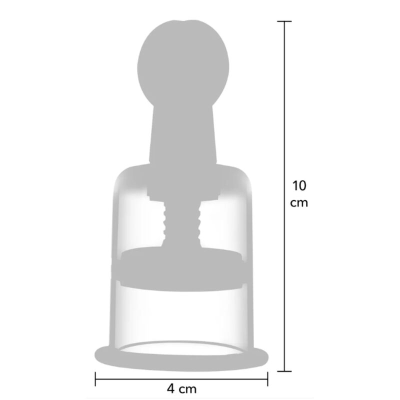 SHE.E.O - Nipple and clitoral suction cup S/M