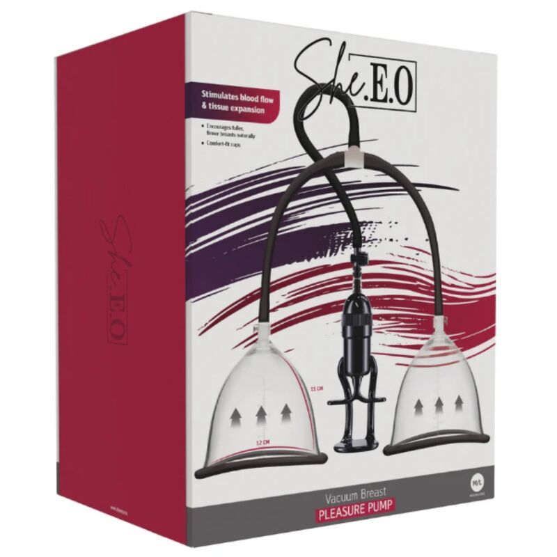 SHE.E.O - VACUUM PUMP FOR BREASTS M/L