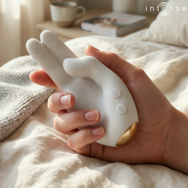 INTENSE - JIMMY MULTIFUNCTION HAND-SHAPED STIMULATOR WITH VIBRATION AND HEAT
