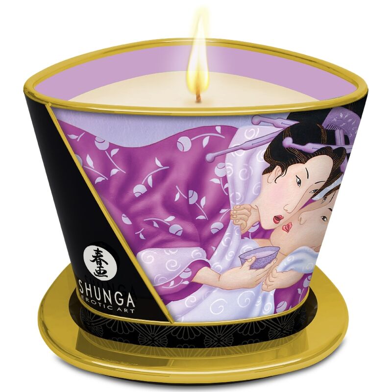 SHUNGA - MASSAGE CANDLE LAVENDER 170 ML